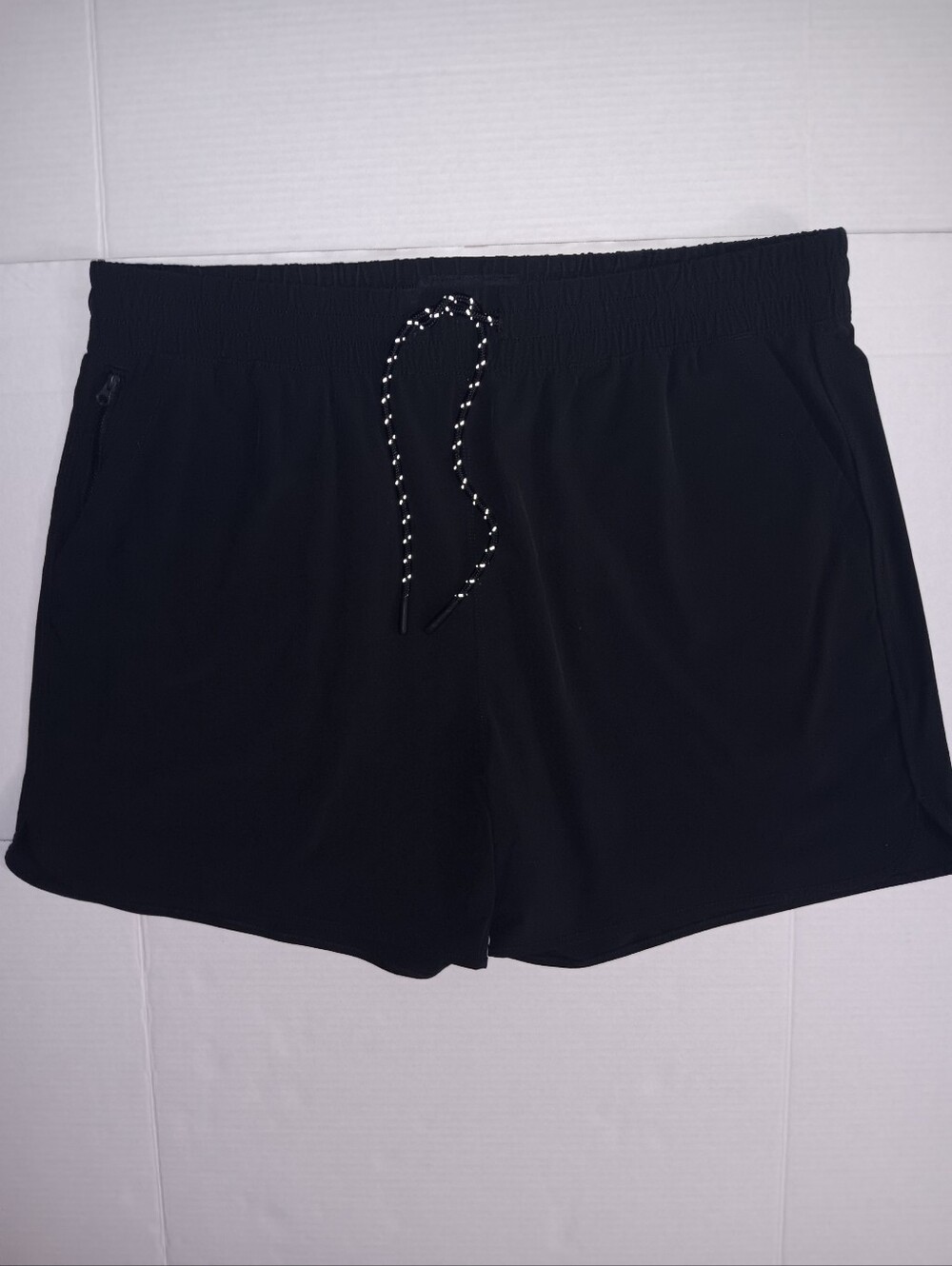 ABERCROMBIE & FITCH ELASTIC WAIST SPECKLE DRAWSTRING BOARDSHORTS